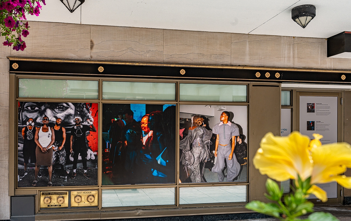 &ldquo;Two of the featured exhibition pieces on Sparks Street&rdquo;